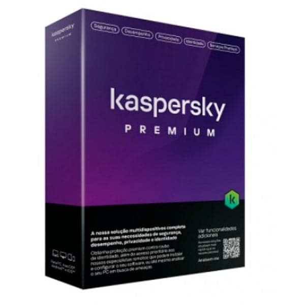 Kaspersky Premium 5 Dispositivo / 1 Ano - KASKL1047S5EFS