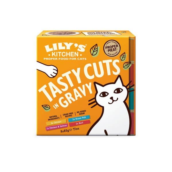 Ração Húmida Lily's Kitchen Gato Multipack 8x85g