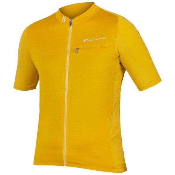 Endura Gv500 Reiver Short Sleeve Jersey Amarelo XS Homem