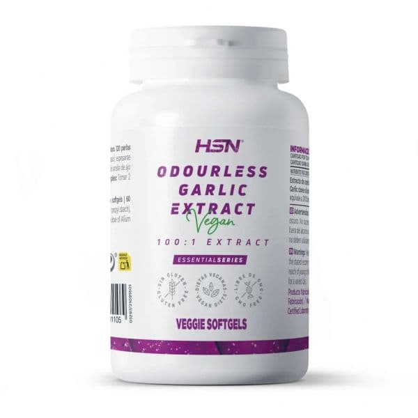 HSN Extrato De Óleo De Alho Inodoro (100:1) 10Mg 240 Cápsulas