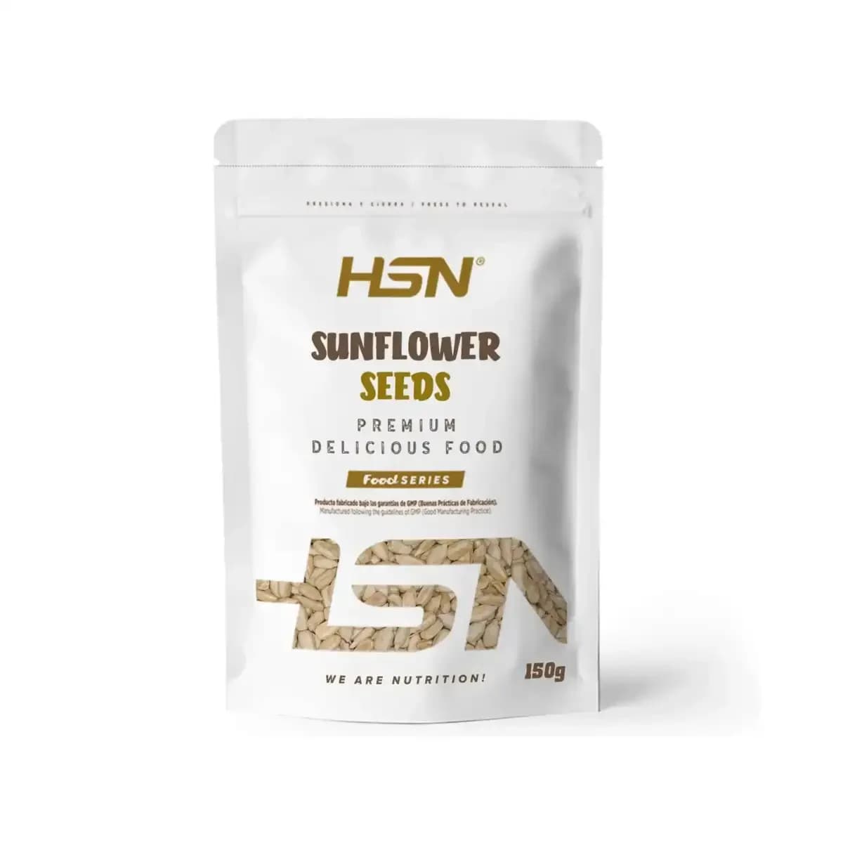HSN – Sementes de Girassol Vegan Descascadas e Sem Sal – 500g