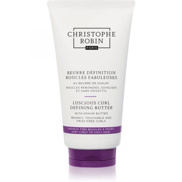 Christophe Robin Luscious Curl Defining Butter With Kokum Butter Manteiga Modeladora para Cabelos Ondulados e Encaracolados 150ml