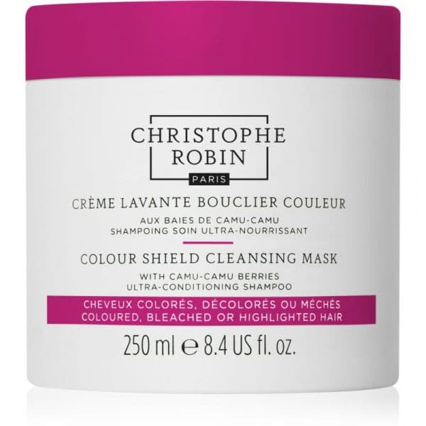 Christophe Robin Color Shield Mask With Camu-camu Berries Máscara de Limpeza Pintado e com Madeixas 250ml
