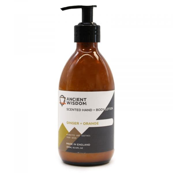 Ancient Wisdom Loção de Corpo Gengibre e Laranja 300ml