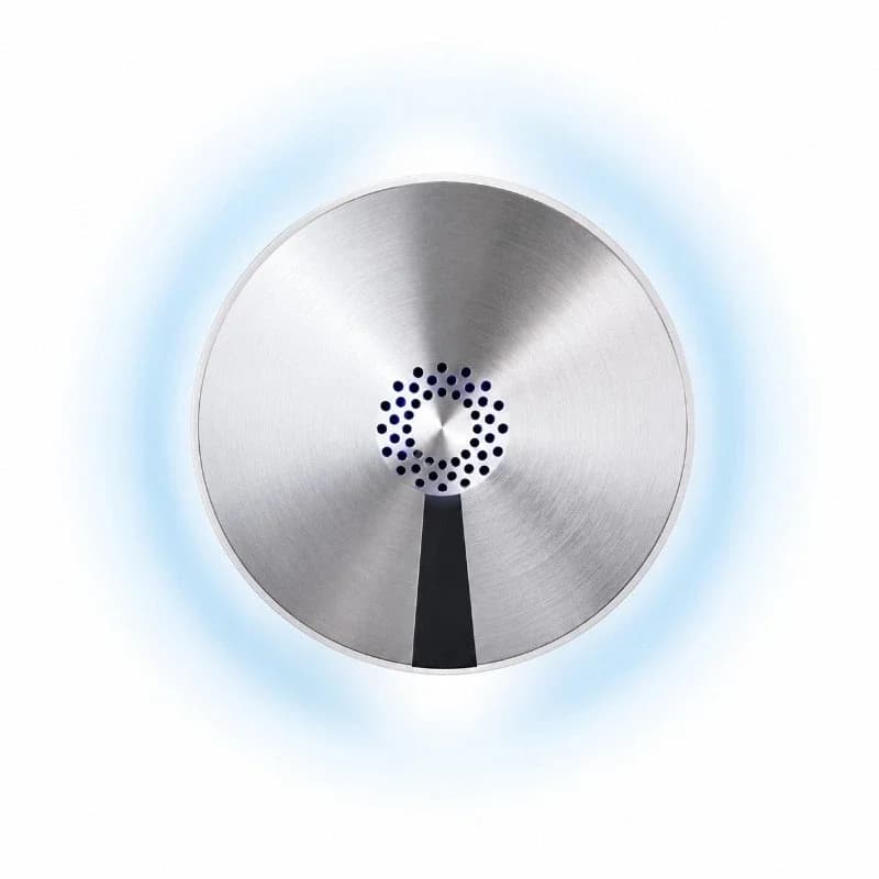 Insectocaçador Aura LED com armadilha adesiva para moscas em aço inoxidável para restaurantes e hotéis