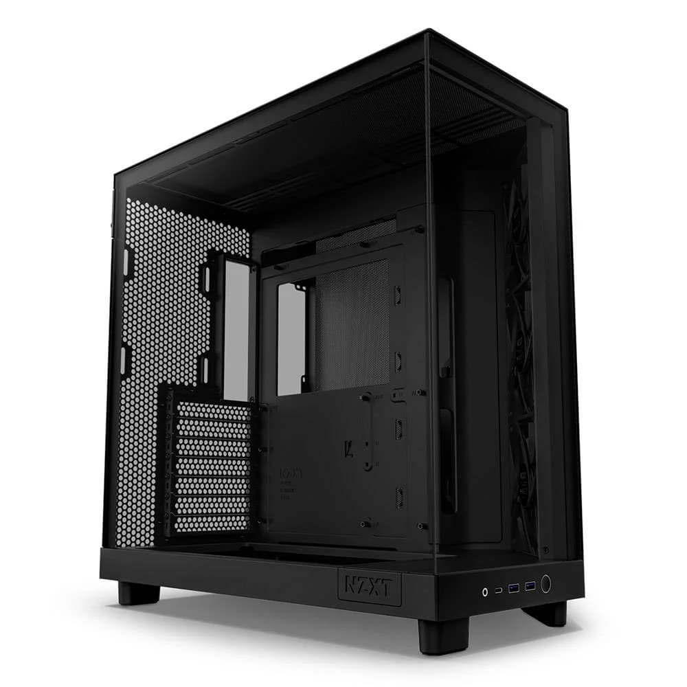 NZXT H6 Flow ATX Vidro Temperado Preta
