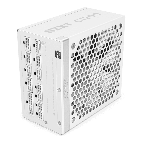 NZXT C1200 Gold ATX 3.1 PCIe 5.1 1200W 80 Plus Gold Modular Branca