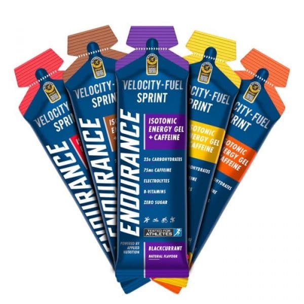 Applied Nutrition Applide Nutrition Velocity+ Caffeine Isotonic Energy Gel Box 20 x 60g Cola