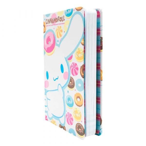 Blue Sky Studios Caderno Pautado Sanrio Cinnamoroll A5 Lombada Dura 80 Folhas Multicolor Unidade
