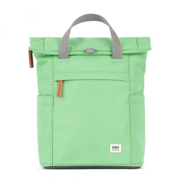 Roka London Mochila Finchley A Recycled Canvas Peppermint M