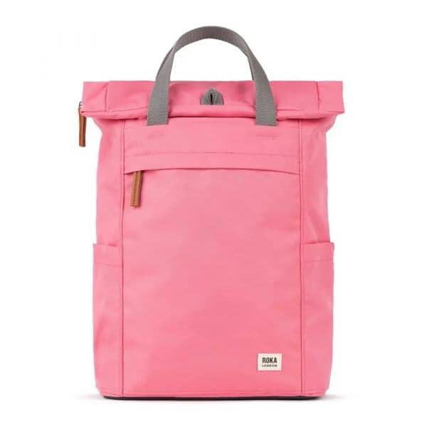 Roka London Mochila Finchley A Recycled Canvas Tulip M