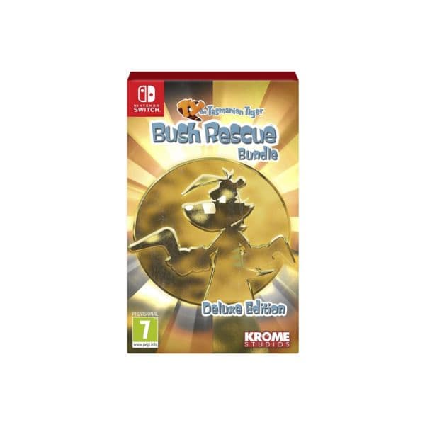 TY The Tasmanian Tiger Bush Rescue Bundle Deluxe Edition Nintendo Switch