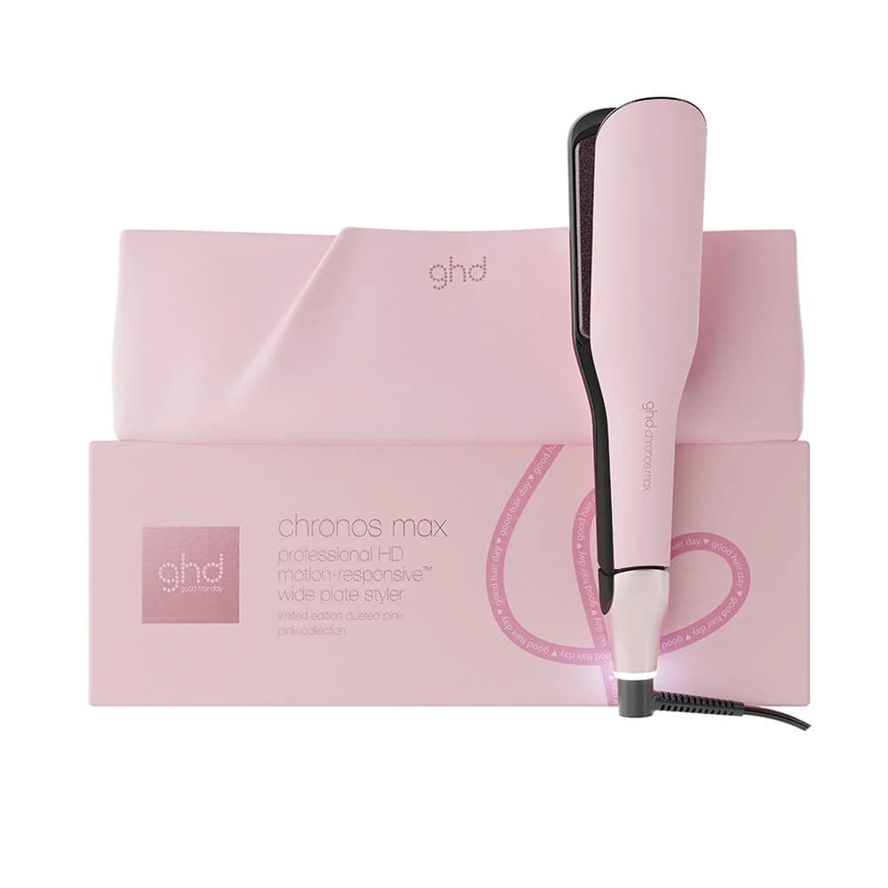 Prancha de cabelo ghd chronos max Nossa rosa