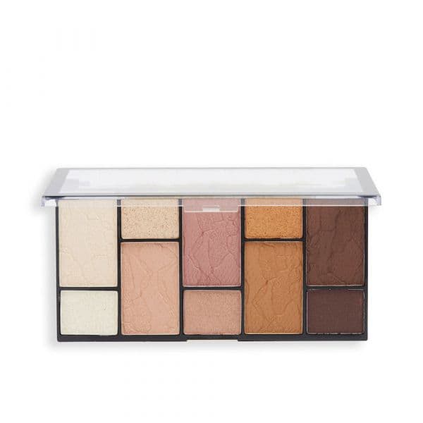 Makeup Revolution Reloaded Paleta de Sombra para os Olhos Tom Neutral Charm 24,5 g