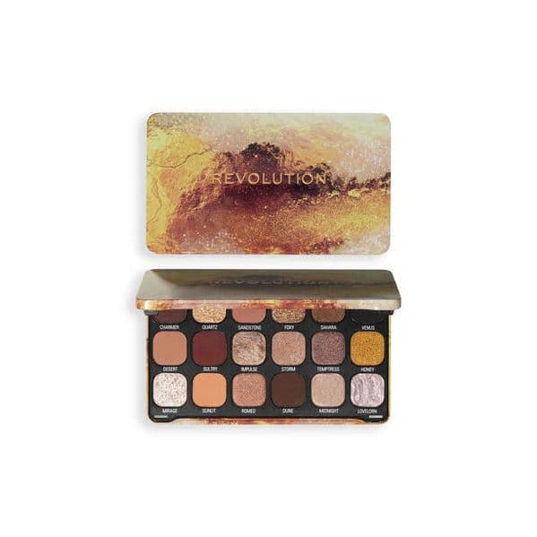 Makeup Revolution Forever Flawless Bronze Temptation Paleta de Sombras 18x1.1g