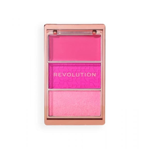 Revolution Paleta Icon Blush Hot Pink Flag