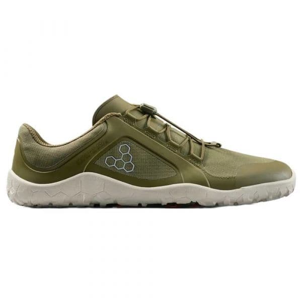 Vivobarefoot Sapatilhas de Trail Running Primus Trail Iii All Weather Fg Barefoot Dark Olive / White 44