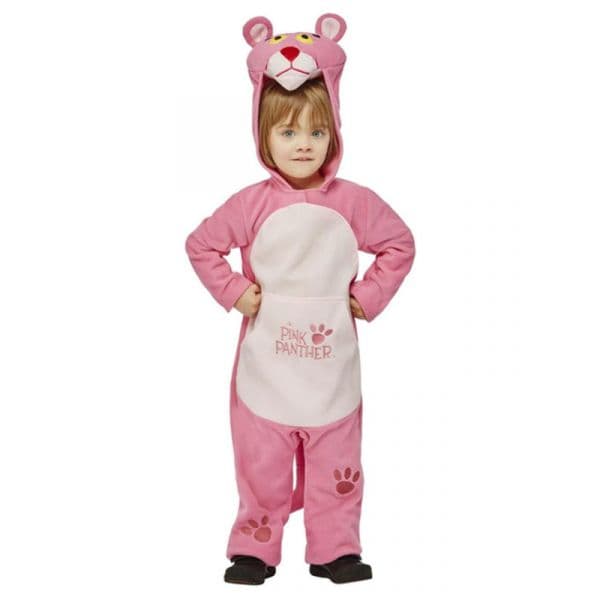 Smiffys Fato de Criança Pantera Cor-de-rosa 4-6 Anos