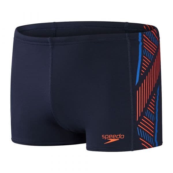 Speedo Tech Panel Swim Boxer Azul UK 30 Homem