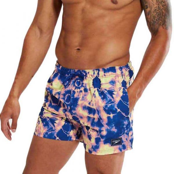 Speedo Digital Printed Leisure 14´´ Swimming Shorts Azul XL Homem