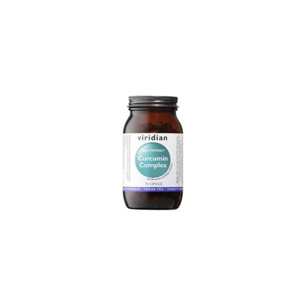 Viridian Curcumin Complex Alta Potência 90 Cápsulas Vegan