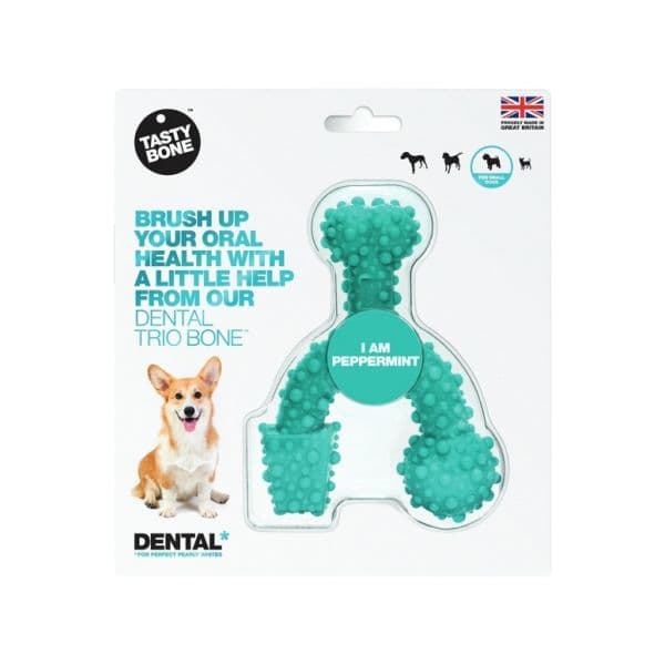 Tasty Bone Brinquedo Cão Trio Bone S I Am Peppermint