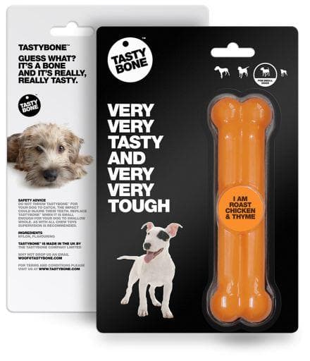 Tasty Bone Brinquedo Cão Bone Toy I Am Peanut Butter