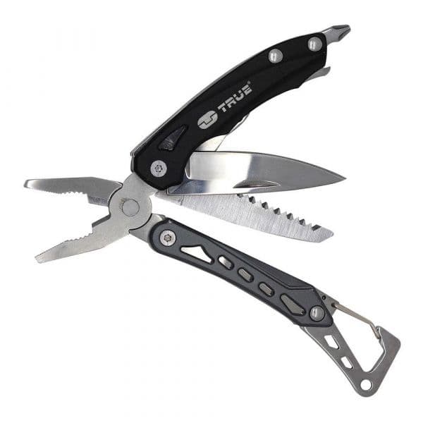 True Utility Multiferramenta Seven 9 em 1 Preto Ref. E37501