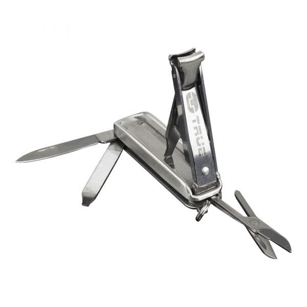TRUE Kit Chaveiro e Corta Unhas Nailclip Preto TU215K
