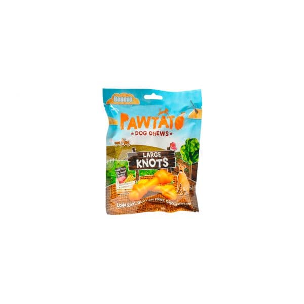 Benevo's Pawtato Large Knots Chew Hipoalergénico 180 g