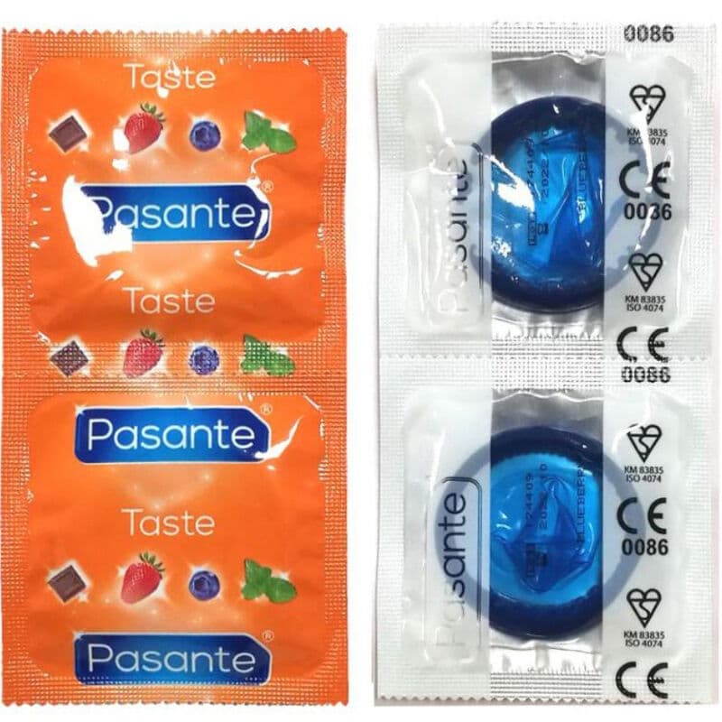 Pasante Preservativos Sabor Mirtilo 144 Unidades