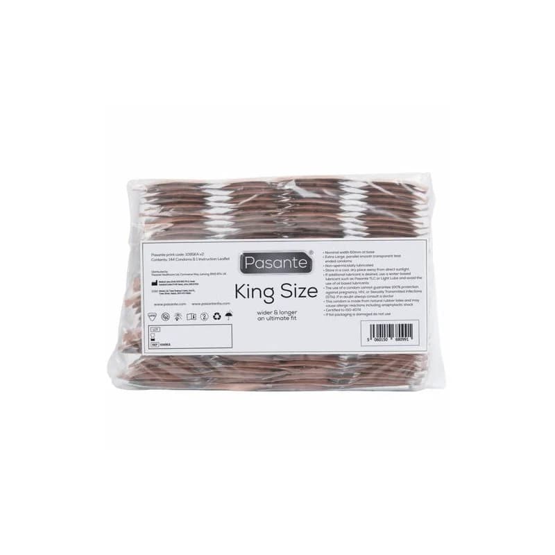 Pasante - Saco De Preservativos King Size 144 Unidades