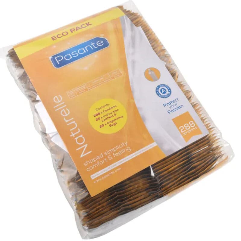 Pasante Preservativos Eco Pack Naturelle 288 Unidades