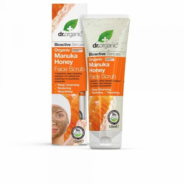 Dr. organic bio manuka esfoliante facial