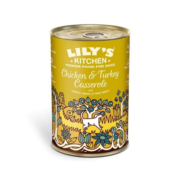 Ração Húmida Lily's Kitchen Chicken & Turkey 400g