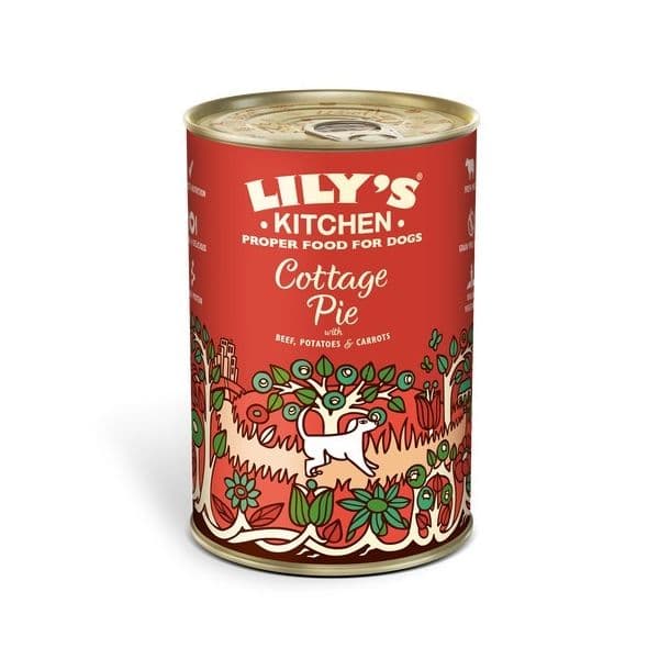 Ração Húmida Lily's Kitchen Cottage Pie 400g