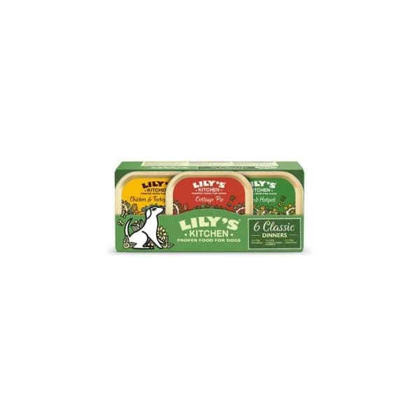 Ração Húmida Lily's Kitchen Classic Dinner Patê 6x150g