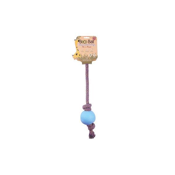 Beco Brinquedo Cão Rope Ball S Azul
