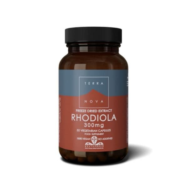 Terra Nova Rhodiola 300mg 50 Cápsulas
