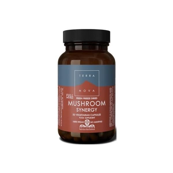 Terra Nova Mushroom Synergy 50 Cápsulas
