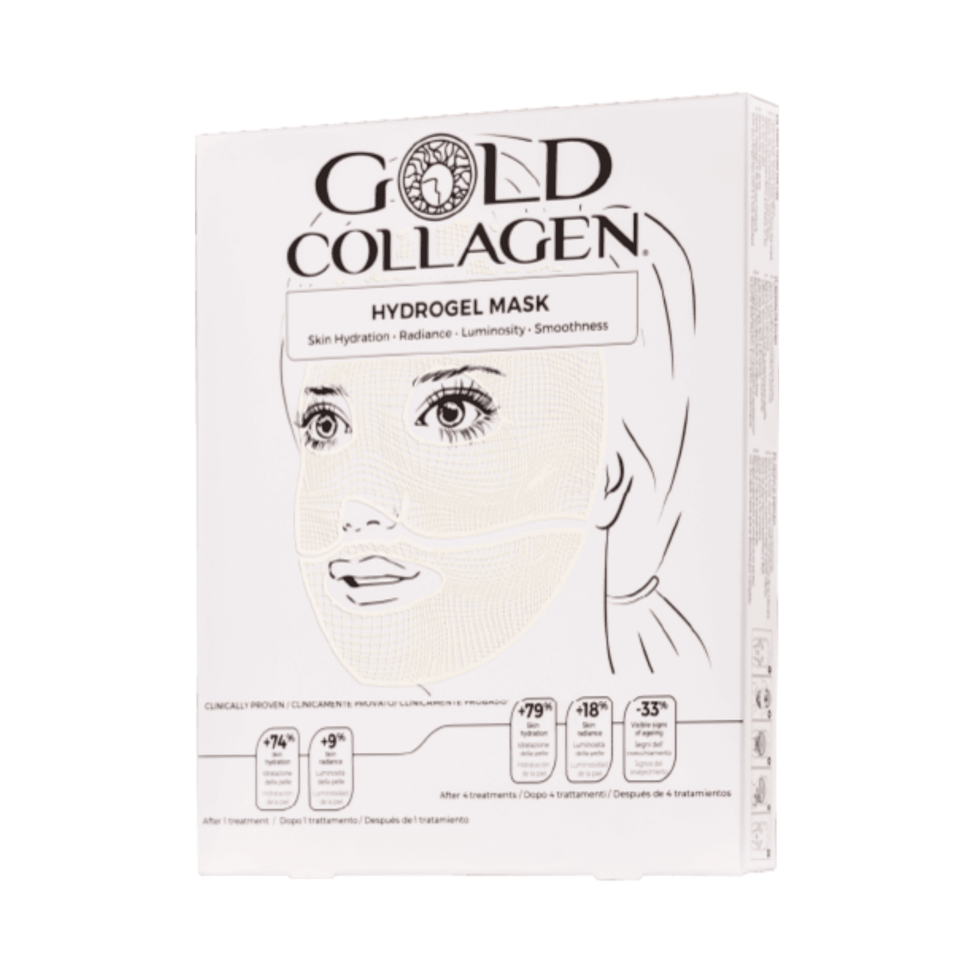 Gold Collagen Hydrogel Mask 30g
