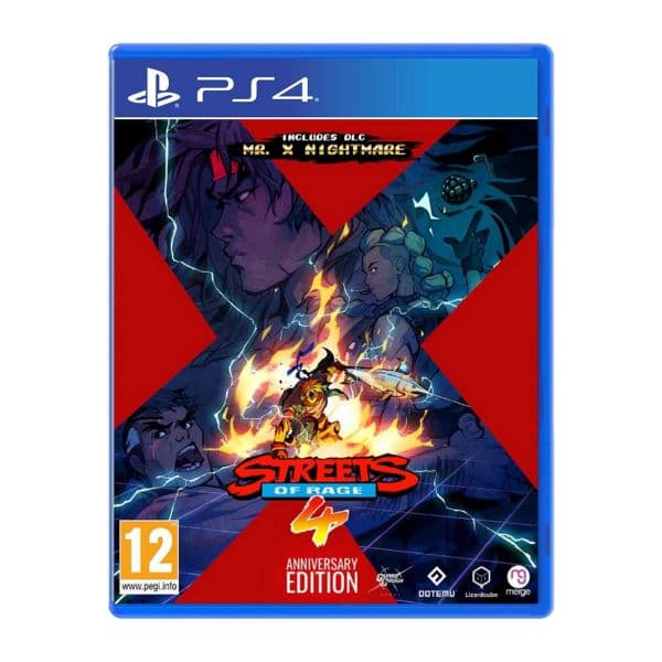 Streets of Rage 4 Anniversary Edition PS4