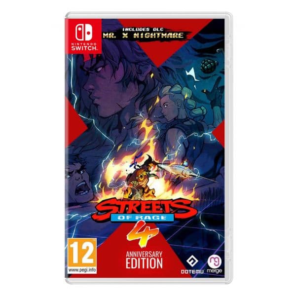 Streets of Rage 4 Anniversary Edition Nintendo Switch