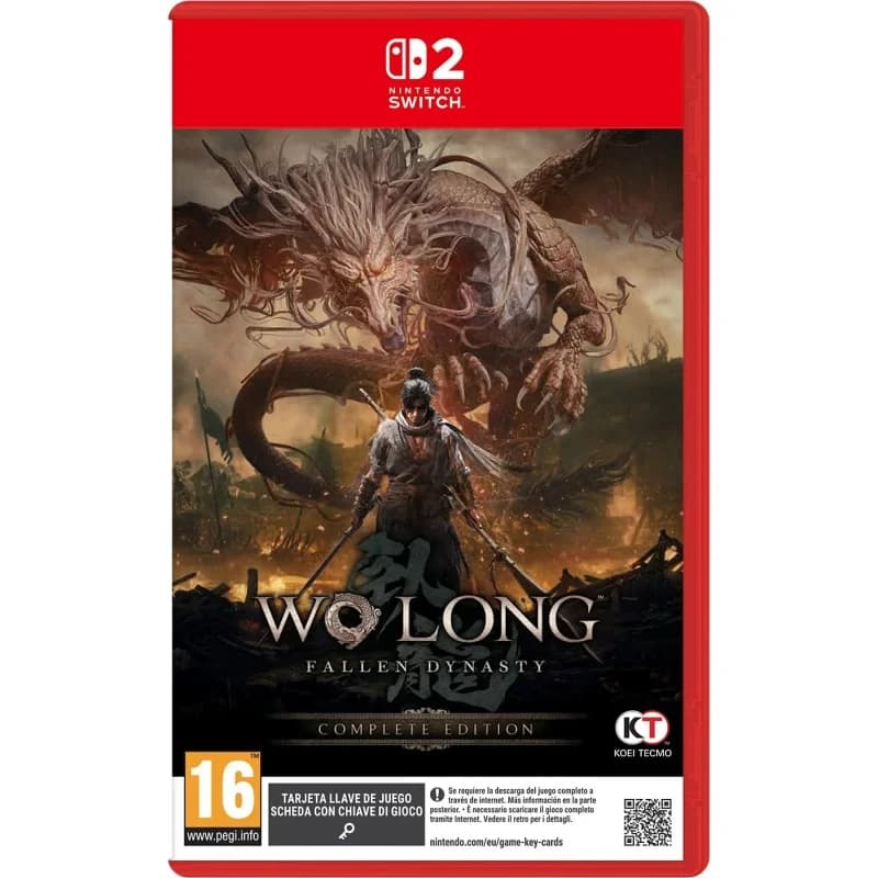 Wo Long: Fallen Dynasty Complete Edition (Game Key Card) Nintendo Switch 2