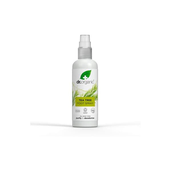 Dr. Organic Spray Desodorizante Pés e Calcanhares Tea Tree 100ml