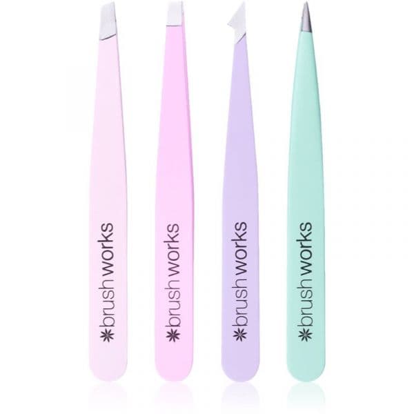 Brushworks Tweezer Set Pastel Conjunto de Pinças
