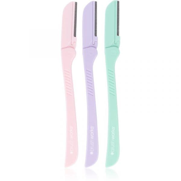 Brushworks Precision Eyebrow Razor Pastel Navalha (para Sobrancelhas )