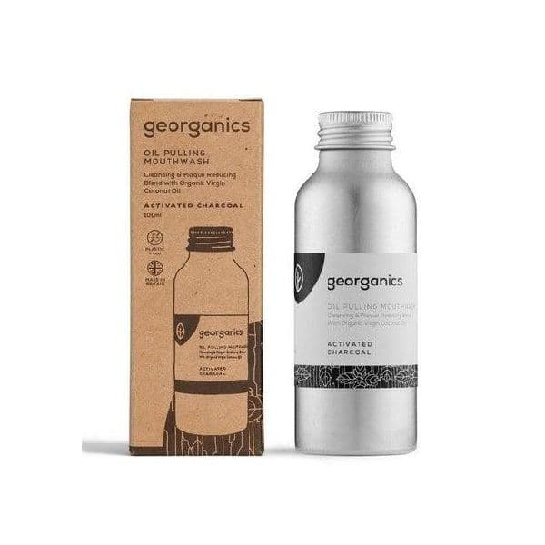 Georganics Oil Pulling Elixir Bucal Carvão Ativado 100ml
