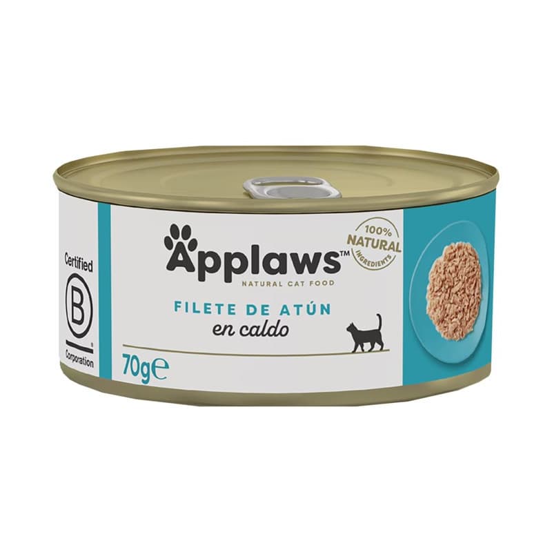 Applaws Lata Gatos Filete de Atún en Caldo
