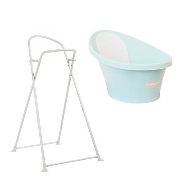 Shnuggle Banheira Ergonómica Aqua + Suporte